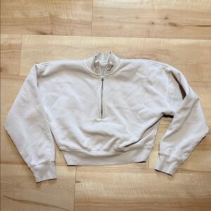 Wilfred Free 1/2 Zip Sweater, Size Medium